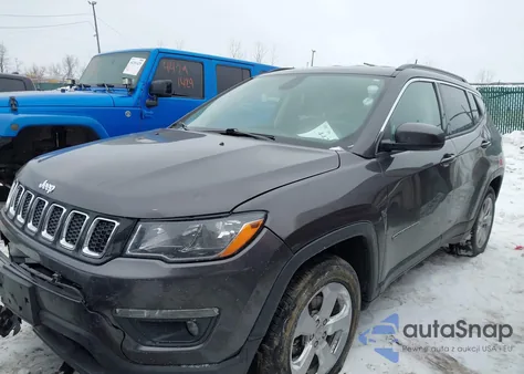 2018 Jeep Compass Latitude Fwd z USA, uszkodzony, nr VIN 3C4NJCBB8JT287188